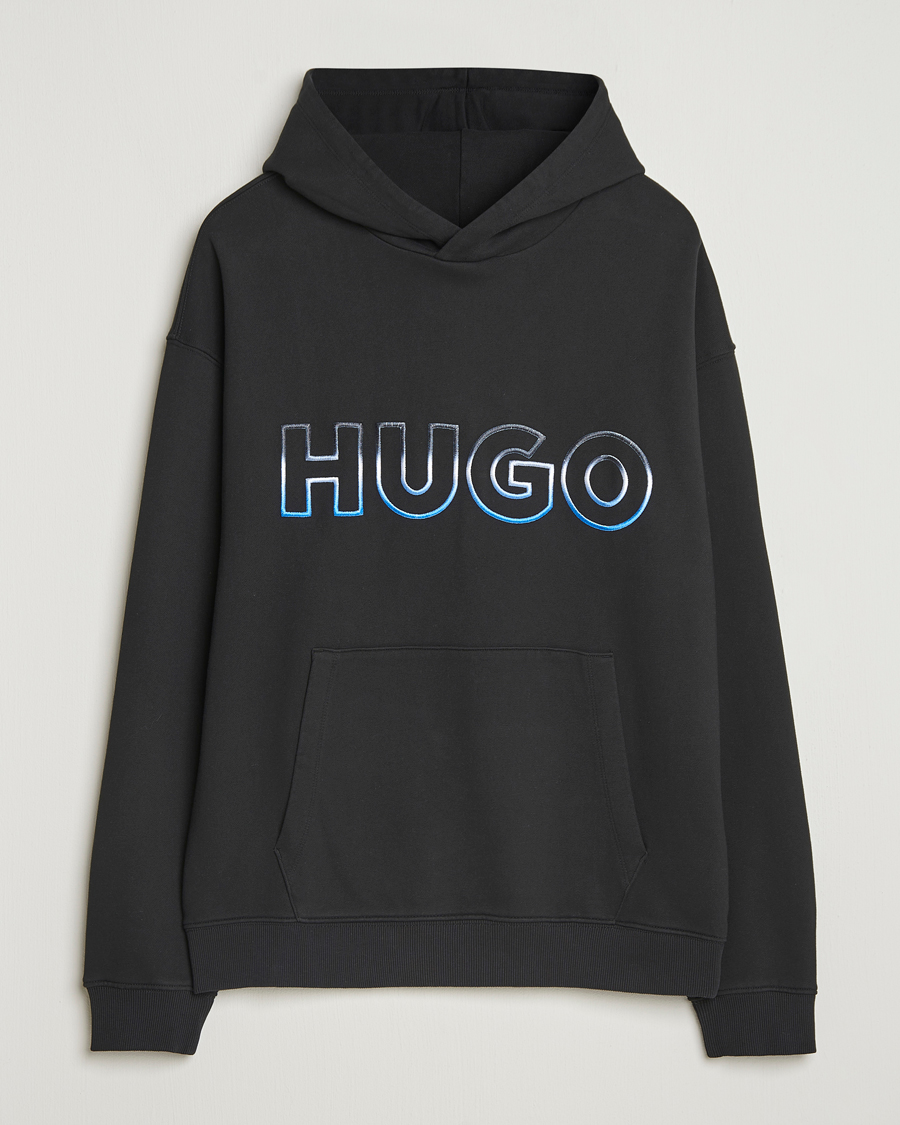 Herr | Tröjor | HUGO | Nogudi Logo Hoodie Black