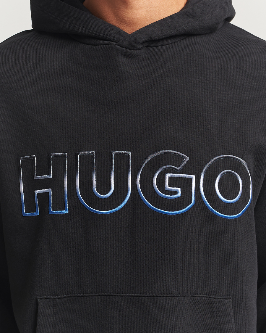 Herr | Tröjor | HUGO | Nogudi Logo Hoodie Black
