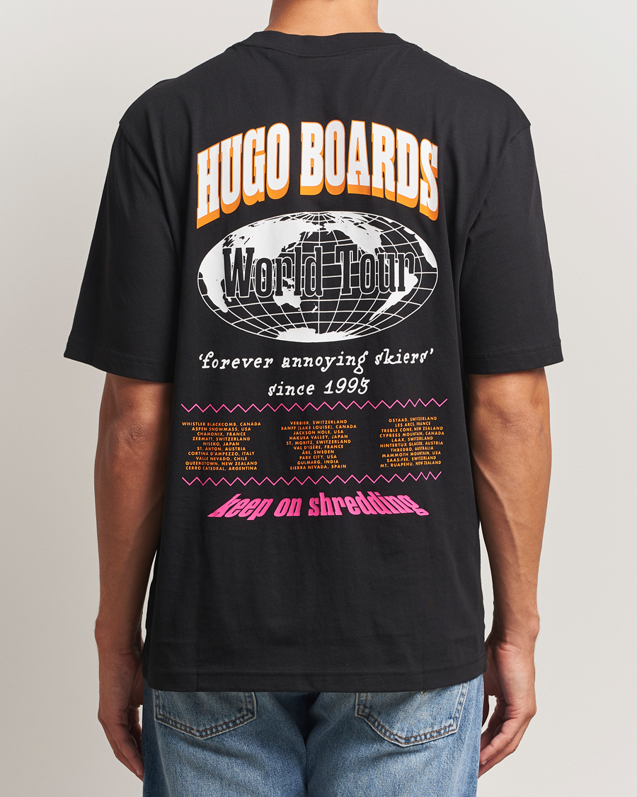 Herr | T-Shirts | HUGO | Nartupix Logo T-Shirt Black