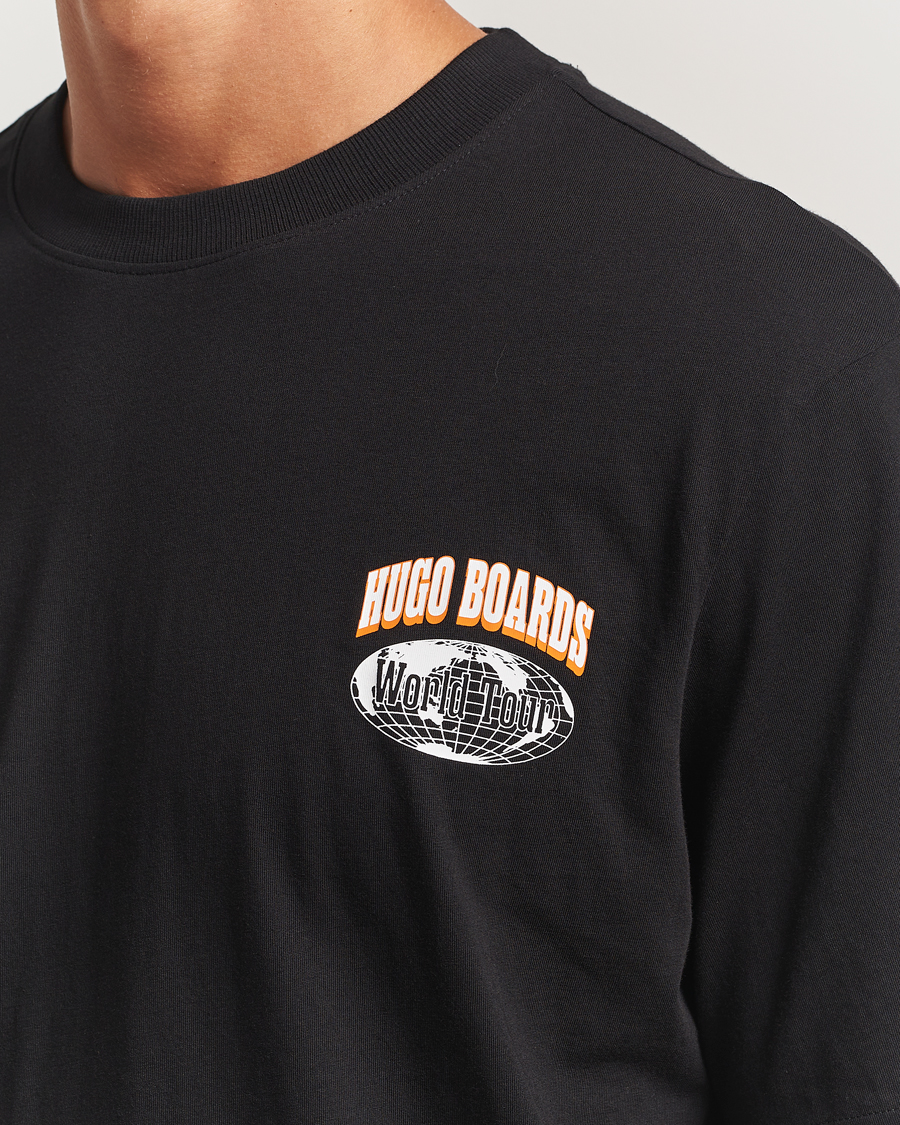 Herr | T-Shirts | HUGO | Nartupix Logo T-Shirt Black