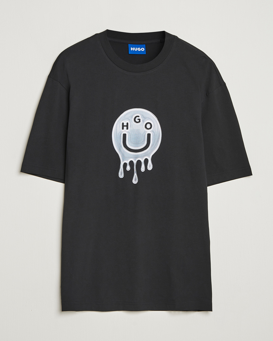 Herr | T-Shirts | HUGO | Nedirix Logo T-Shirt Black