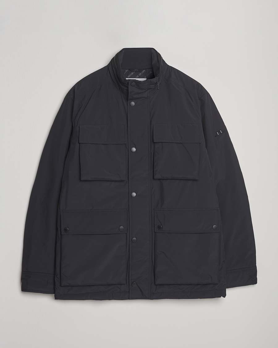 Herr | Jackor | J.Lindeberg | Aiden 2L Padded Field Jacket Black