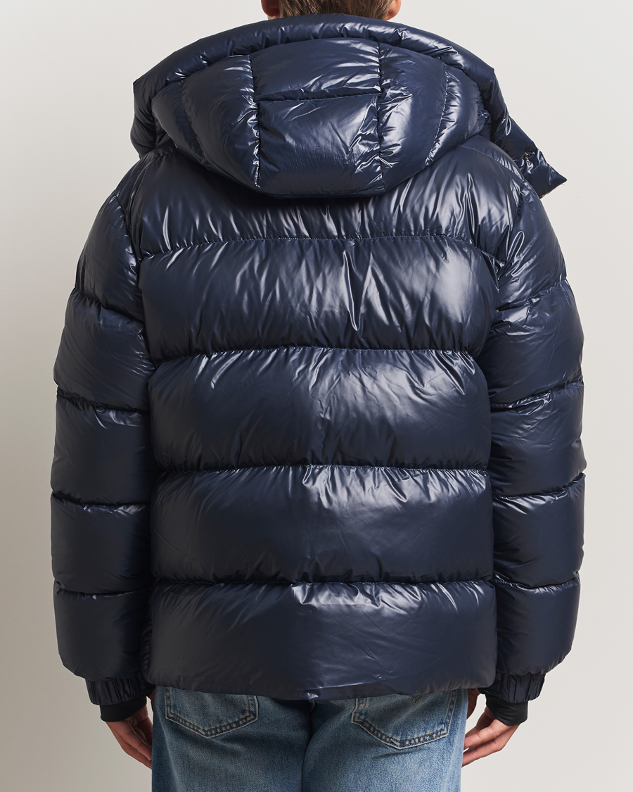 Herr | Jackor | J.Lindeberg | Creek Down Hooded Jacket Navy