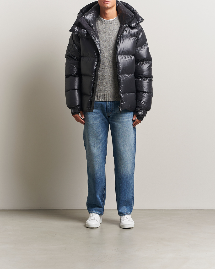 Herr | Jackor | J.Lindeberg | Creek Down Hooded Jacket Black