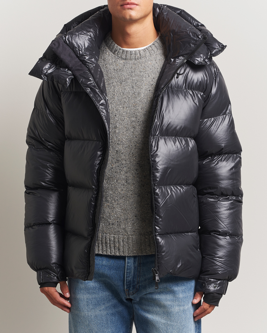 Herr | Jackor | J.Lindeberg | Creek Down Hooded Jacket Black