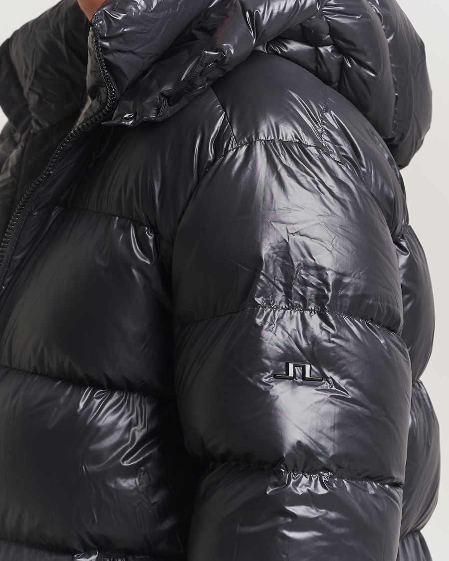 Herr | Jackor | J.Lindeberg | Creek Down Hooded Jacket Black
