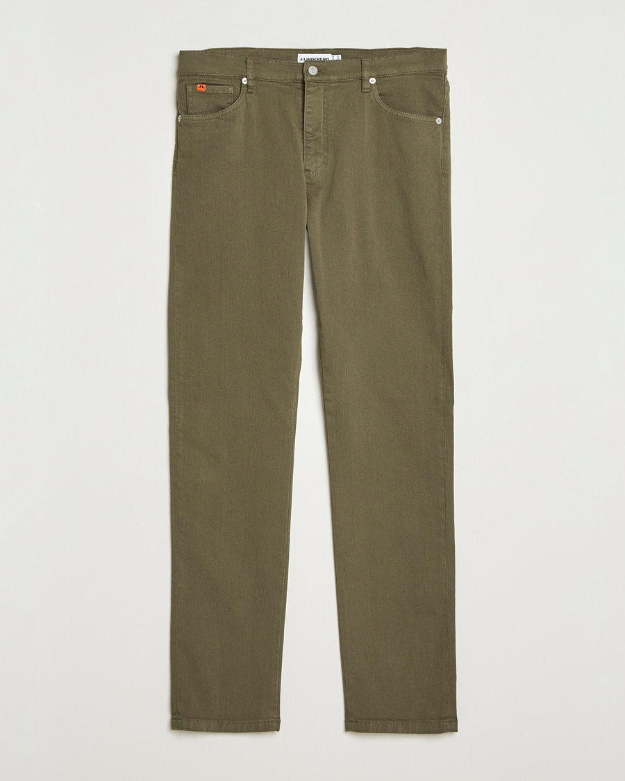Herr | Byxor | J.Lindeberg | Jax Left Hand Twill Jeans Forest Green