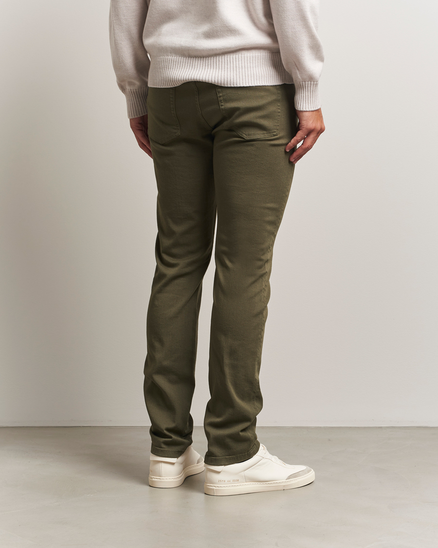 Herr | Byxor | J.Lindeberg | Jax Left Hand Twill Jeans Forest Green