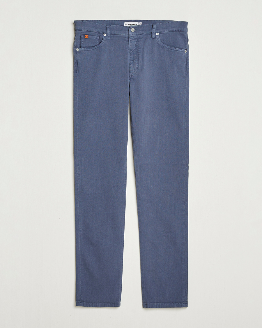 Herr | Jeans | J.Lindeberg | Jax Left Hand Twill Jeans Vintage Indigo