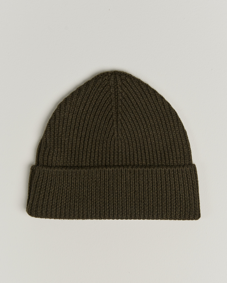 Herr | Mössor | J.Lindeberg | Juan Merino Beanie Forest Green