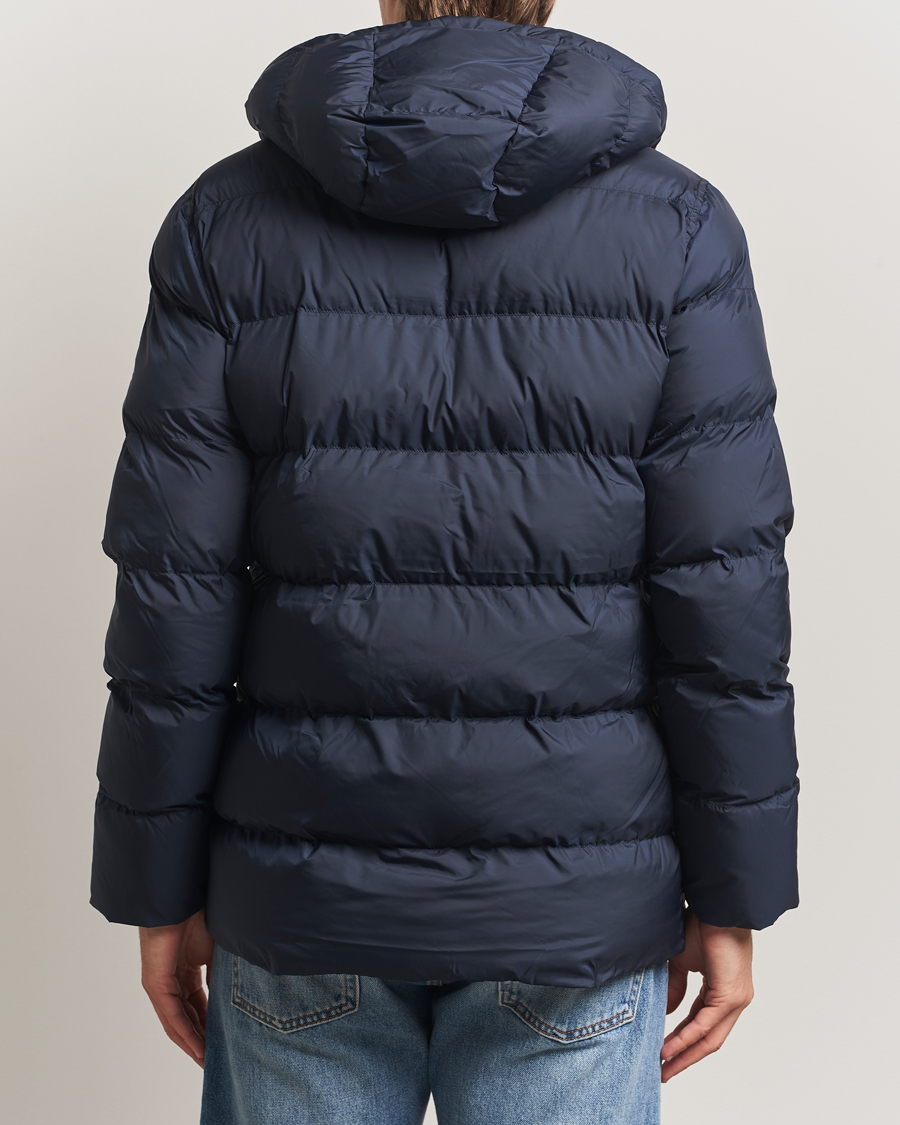 Herr | Jackor | J.Lindeberg | Padded Hooded Jacket Navy