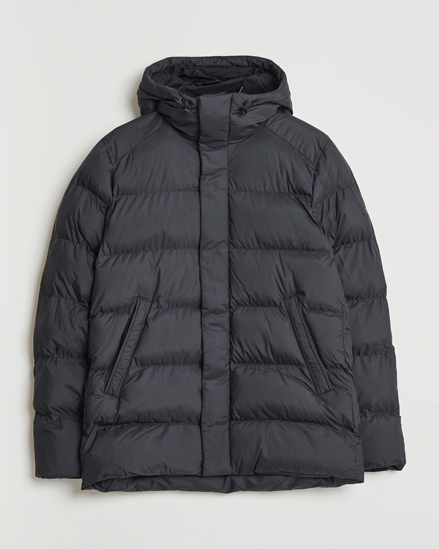 Herr | Jackor | J.Lindeberg | Padded Hooded Jacket Black