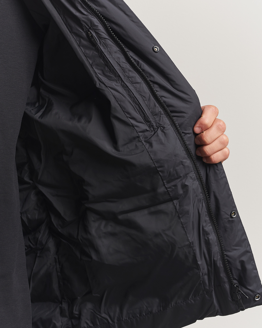 Herr | Jackor | J.Lindeberg | Padded Hooded Jacket Black