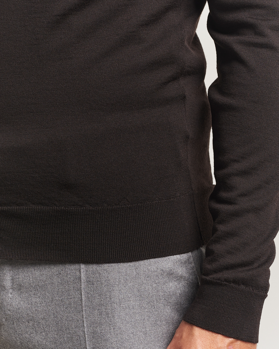 Herr | Tröjor | John Smedley | Petworth Extra Fine Merino Cardigan Faulkner Brown