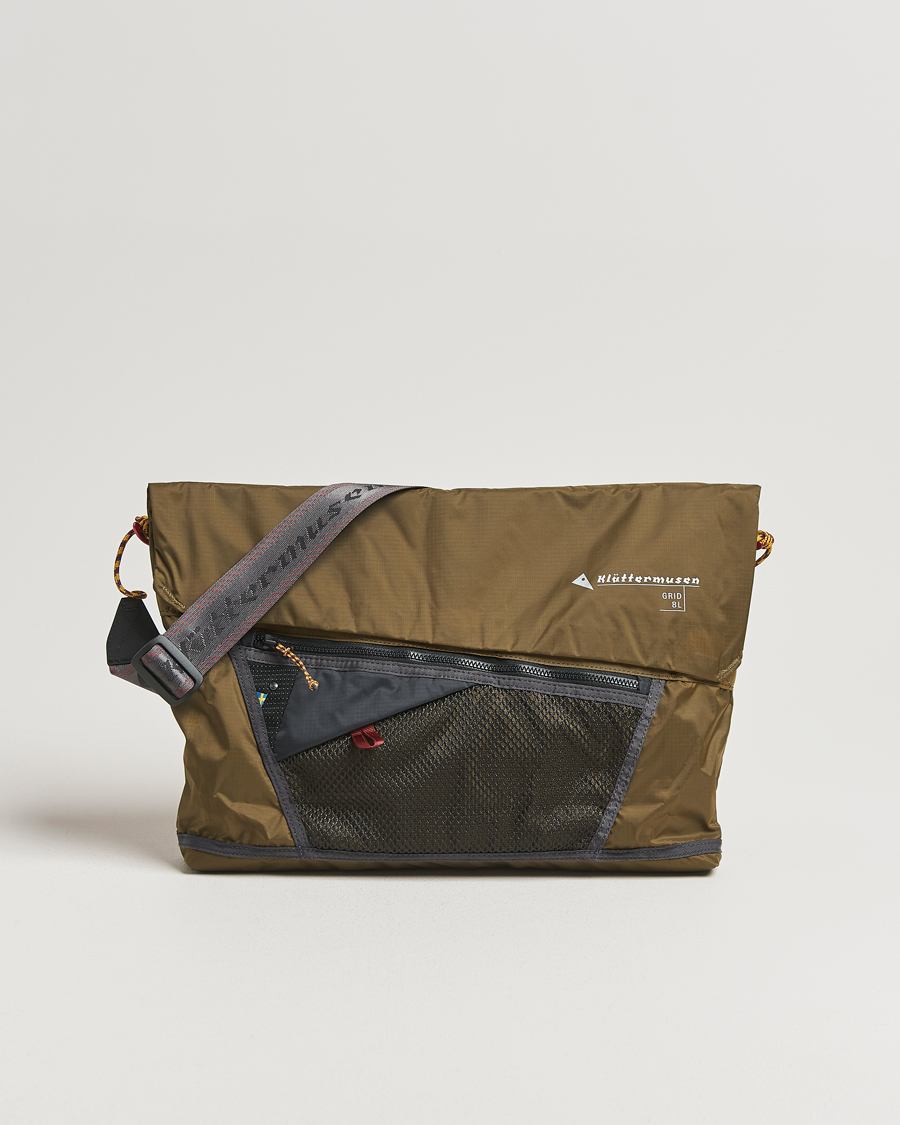 Herr | Väskor | Klättermusen | Grid Messenger Bag Olive