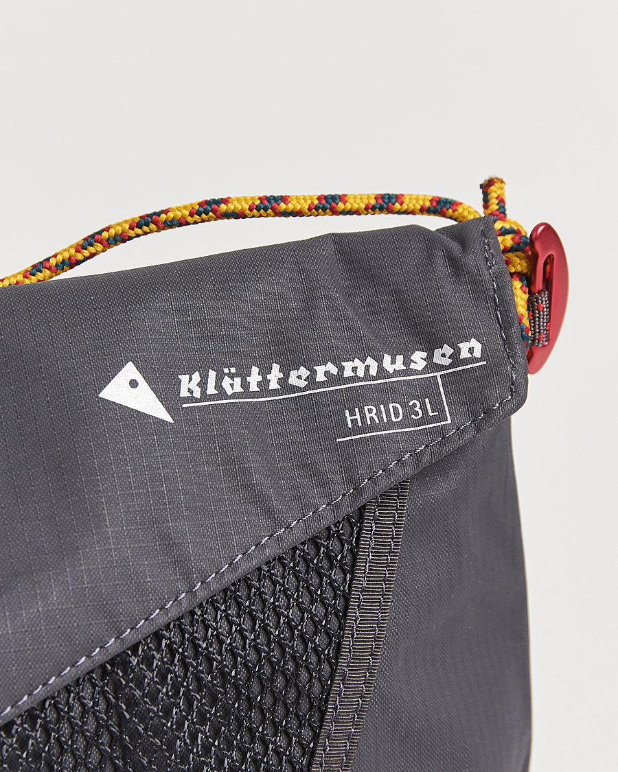 Herr | Väskor | Klättermusen | Hrid WP 3L Accessory Bag Raven
