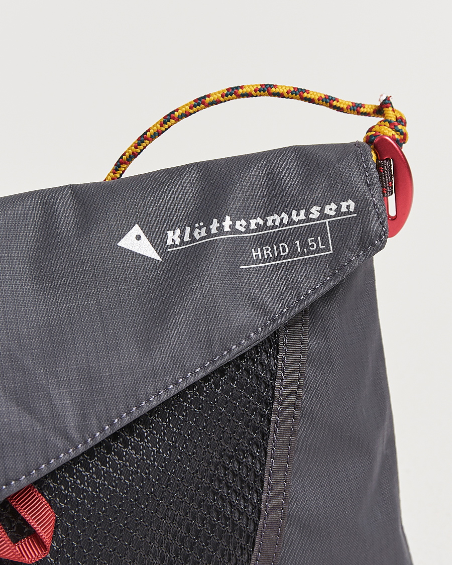 Herr | Väskor | Klättermusen | Hrid WP 1,5L Accessory Bag Raven