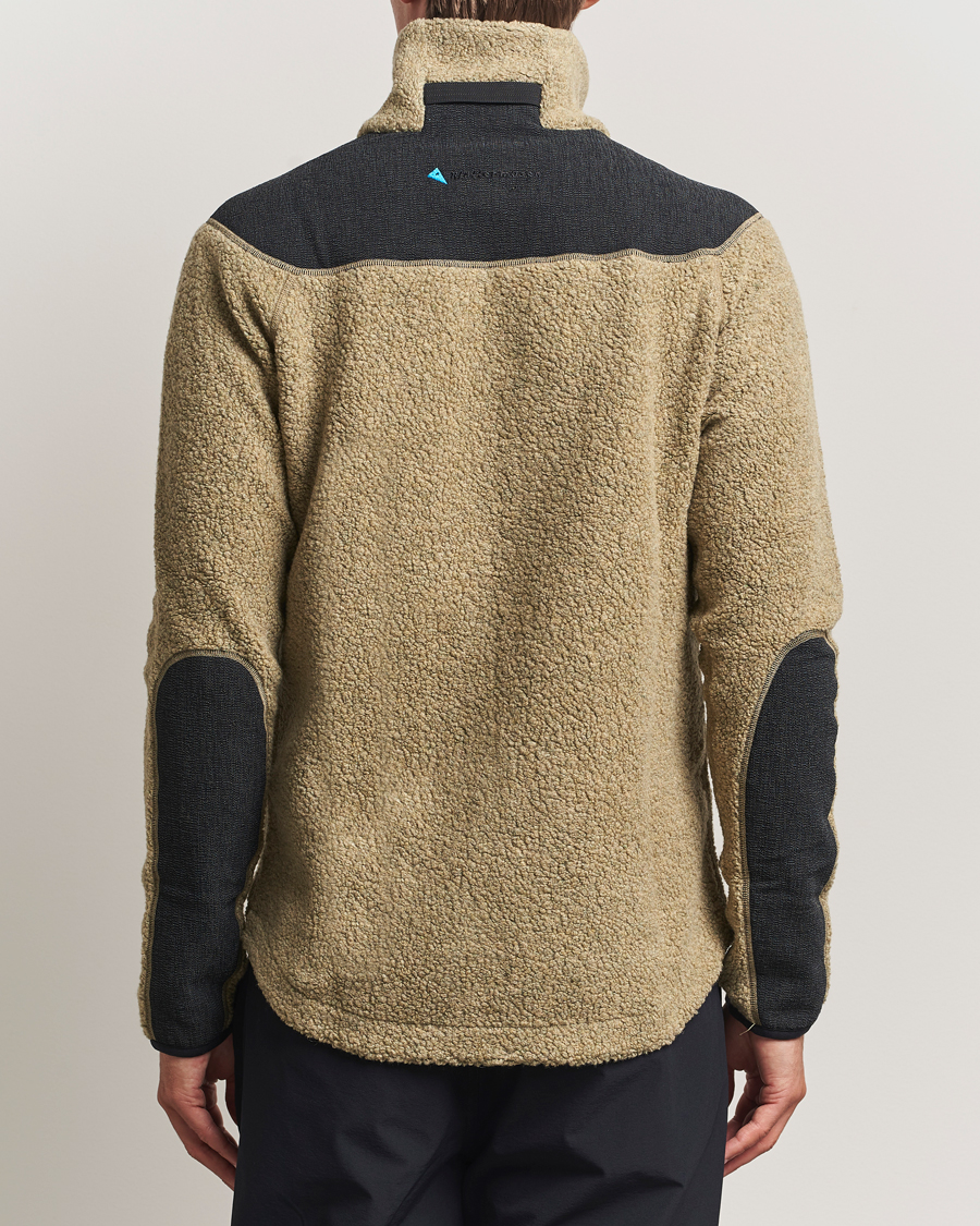 Herr | Tröjor | Klättermusen | Skoll Wool Fleece Jacket Silver Green