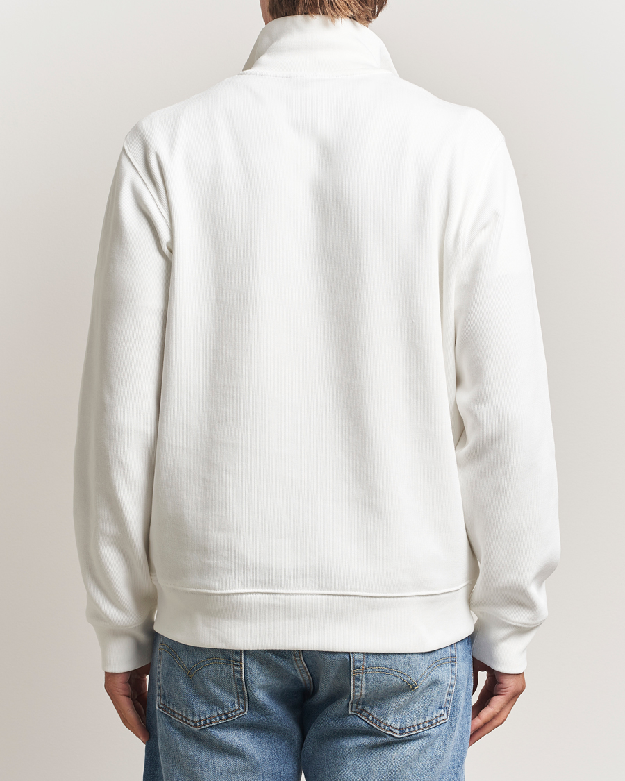 Herr | Tröjor | Lacoste | Rib Interlock Half Zip Flour