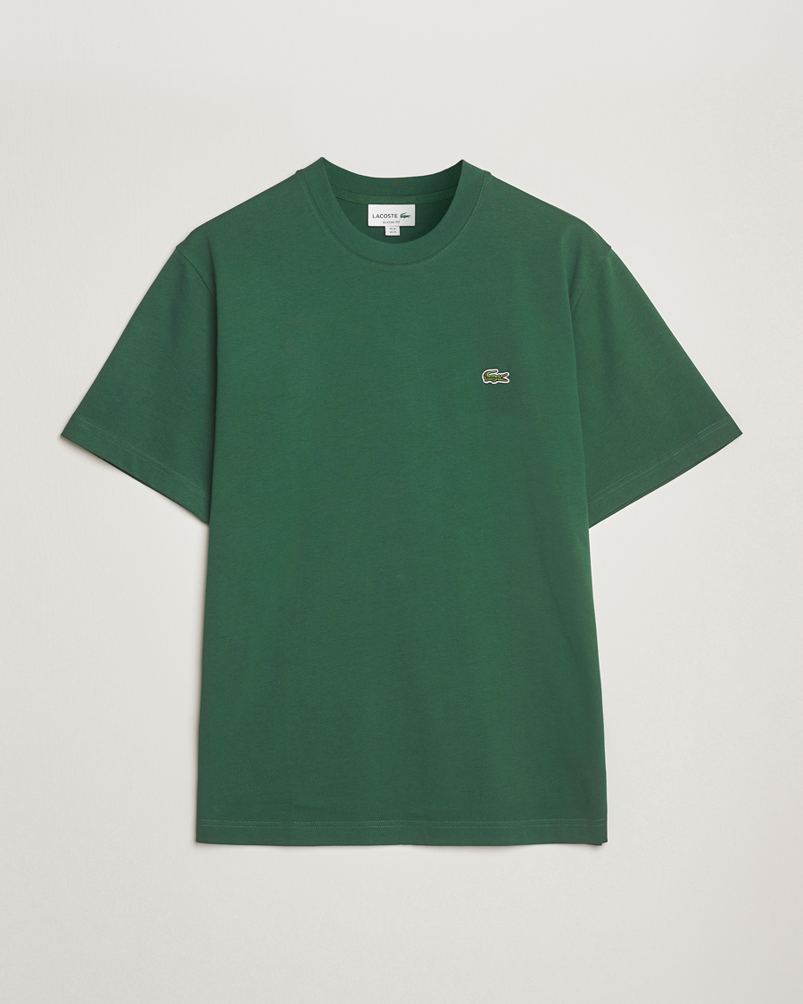 Herr | T-Shirts | Lacoste | Crew Neck T-Shirt Green