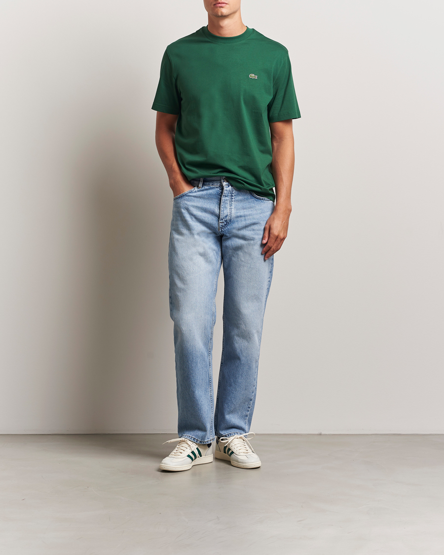 Herr | T-Shirts | Lacoste | Crew Neck T-Shirt Green