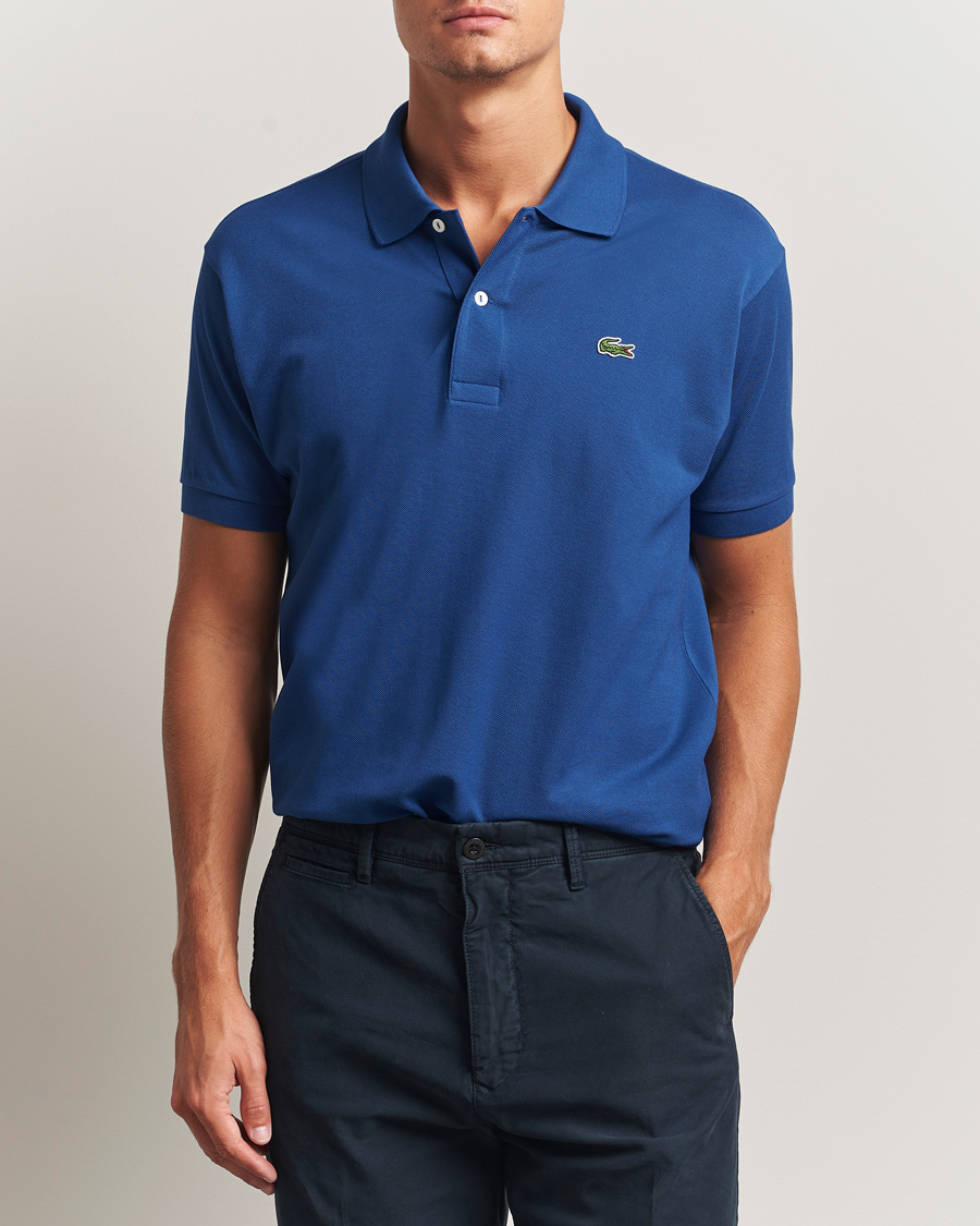 Herr | Pikéer | Lacoste | Original Polo Piké France Blue