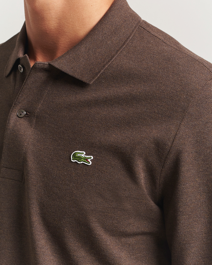 Herr | Pikéer | Lacoste | Original Long Sleeve Polo Piké Tanin Chine