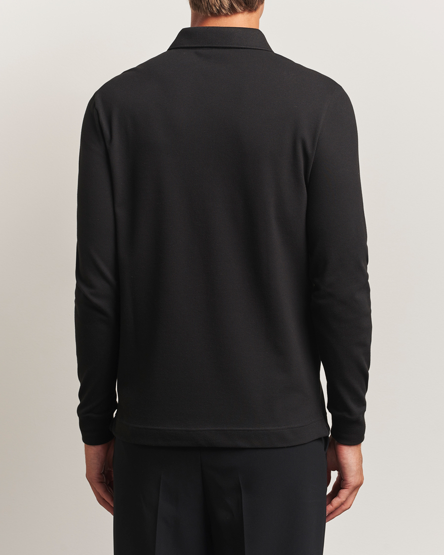 Herr | Pikéer | Lacoste | Paris Long Sleeve Polo Piké Black