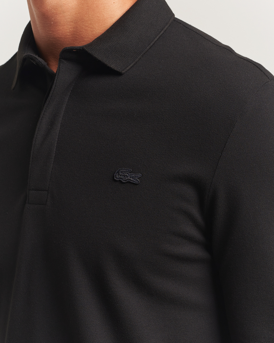 Herr | Pikéer | Lacoste | Paris Long Sleeve Polo Piké Black