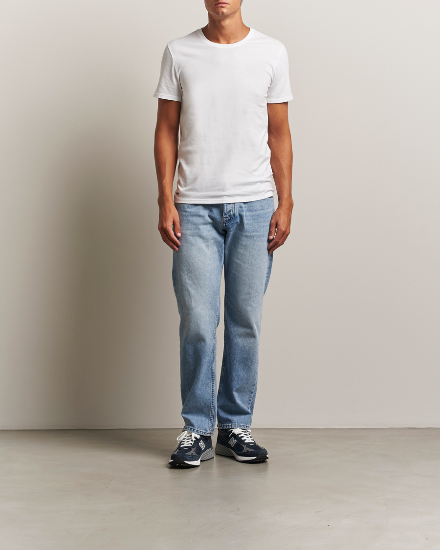 Herr | T-Shirts | Lacoste | 3-Pack Crew Neck T-Shirt White