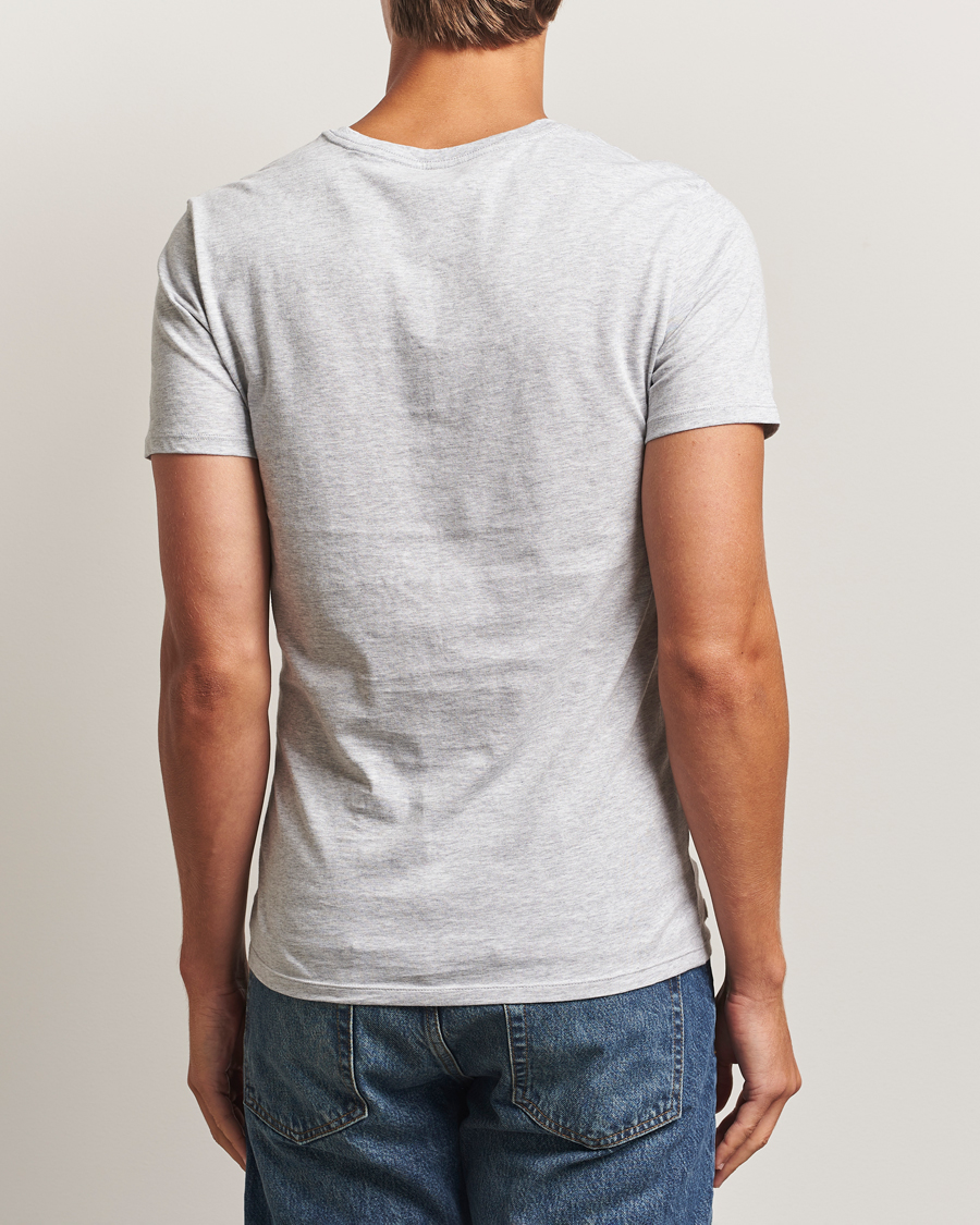 Herr | T-Shirts | Lacoste | 3-Pack Crew Neck T-Shirt White/Grey/Black