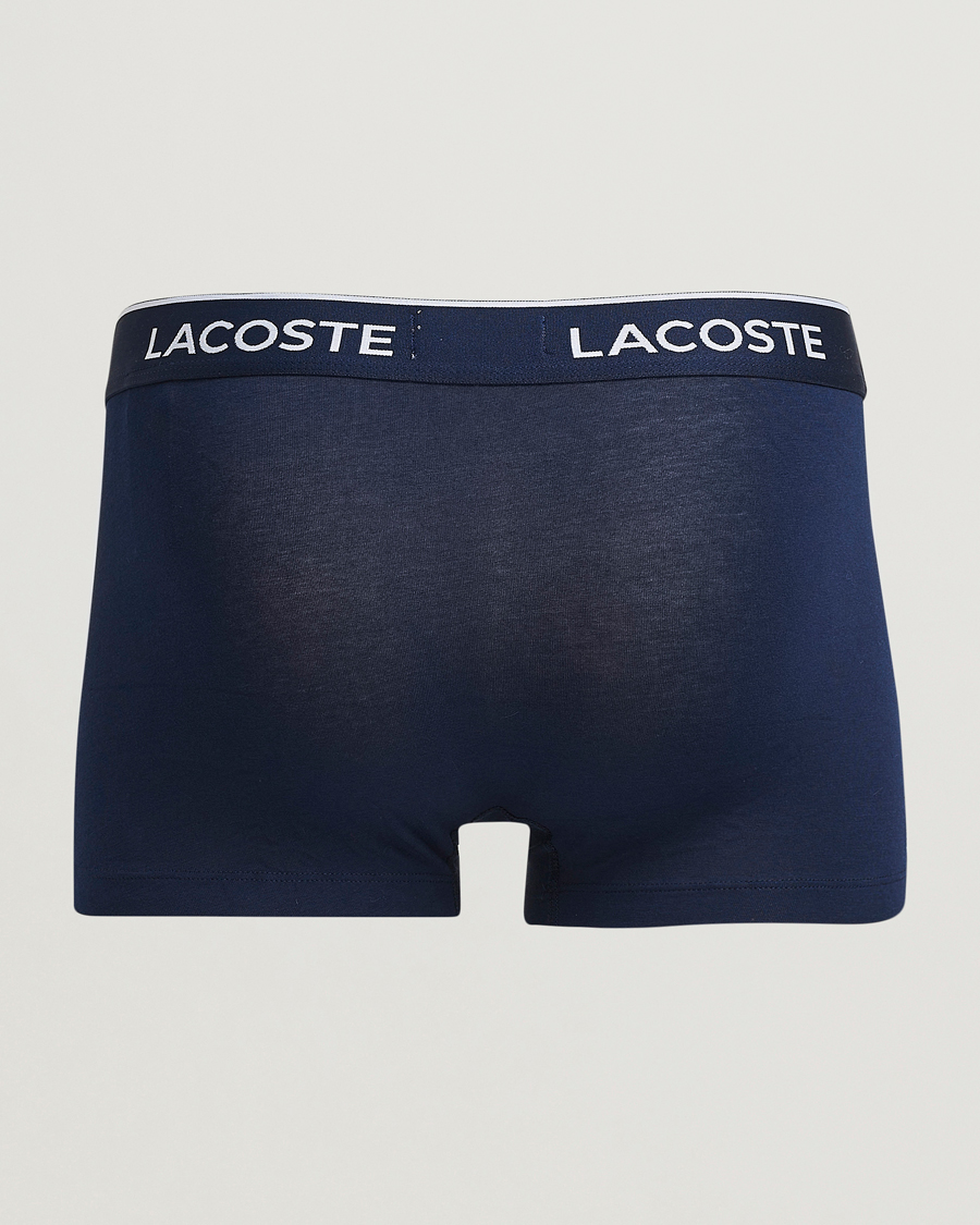 Herr | Underkläder | Lacoste | 3-Pack Stretch Cotton Trunks Navy/Blue/Red