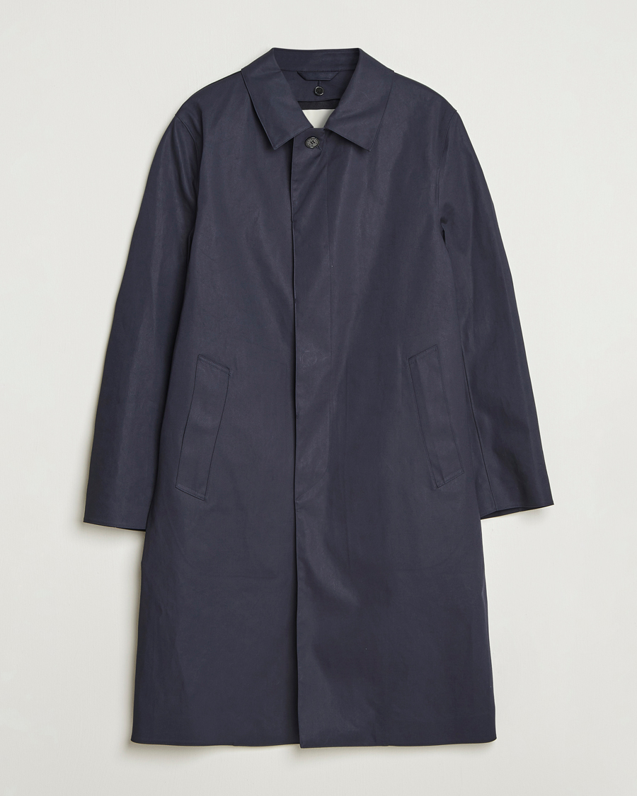 Herr | Jackor | Mackintosh | Dunkeld Car Coat Navy