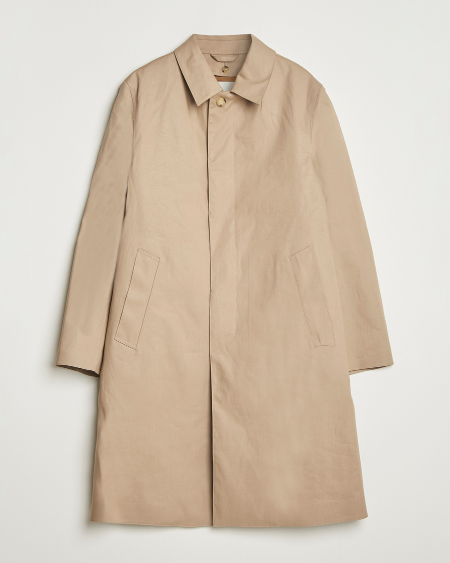 Herr | Jackor | Mackintosh | Dunkeld Car Coat Fawn