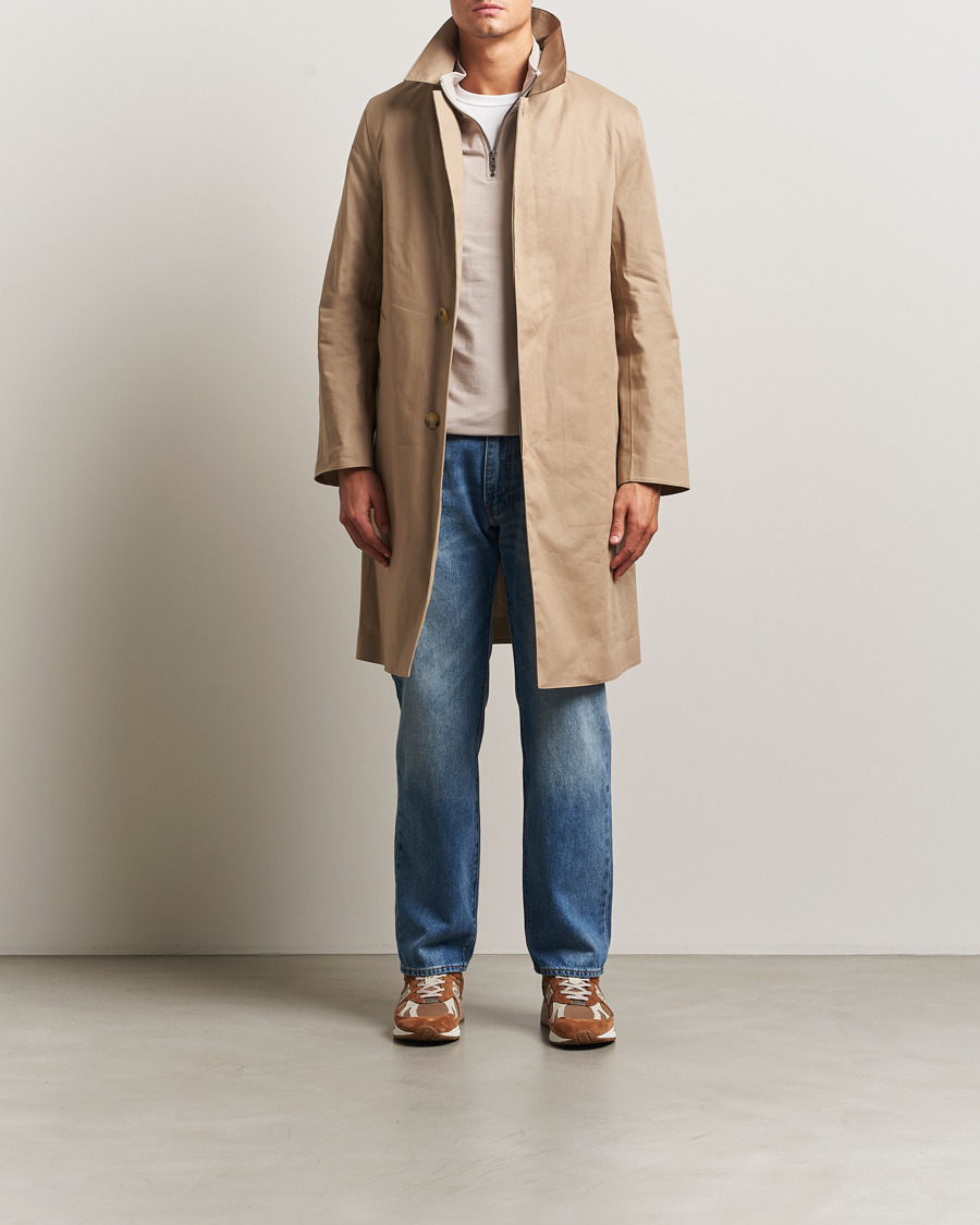 Herr | Jackor | Mackintosh | Dunkeld Car Coat Fawn