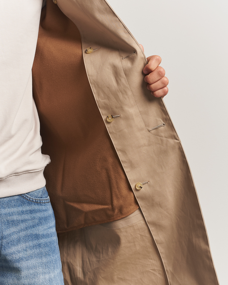 Herr | Jackor | Mackintosh | Dunkeld Car Coat Fawn