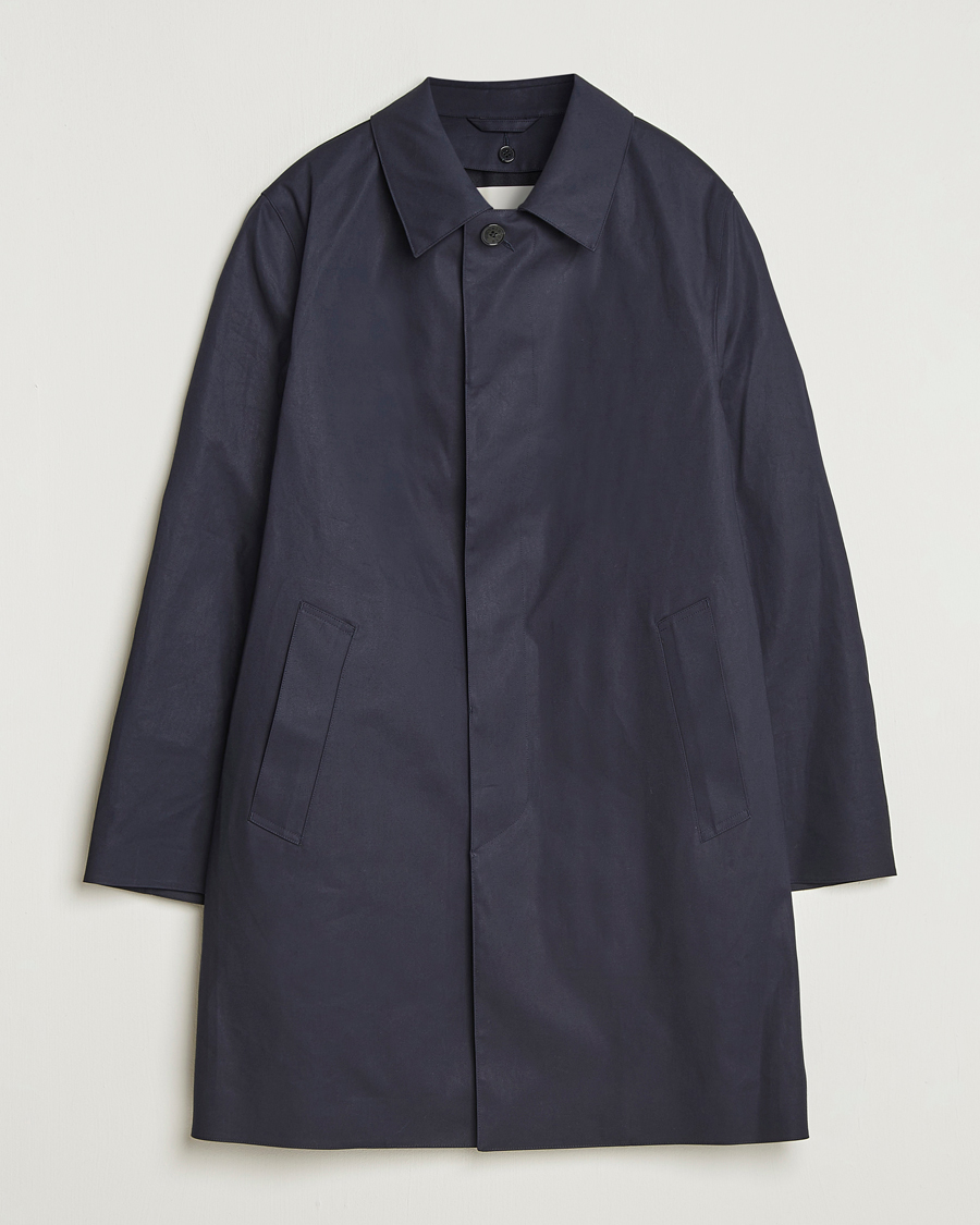 Herr | Jackor | Mackintosh | Dunoon Car Coat Navy