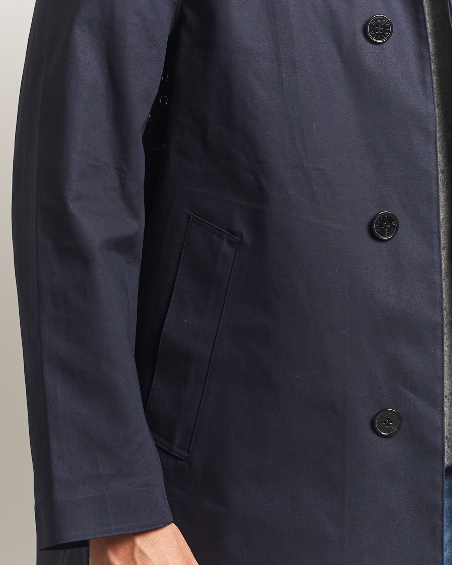 Herr | Jackor | Mackintosh | Dunoon Car Coat Navy