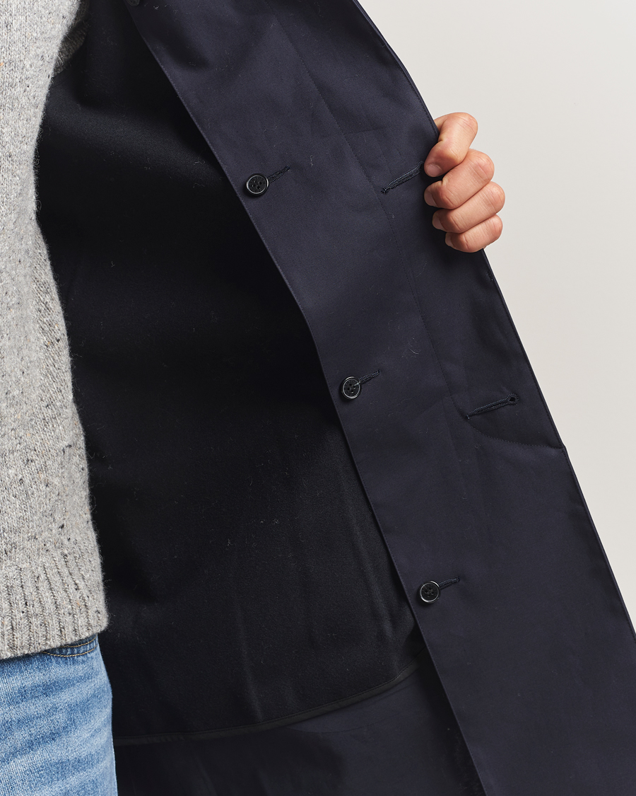 Herr | Jackor | Mackintosh | Dunoon Car Coat Navy