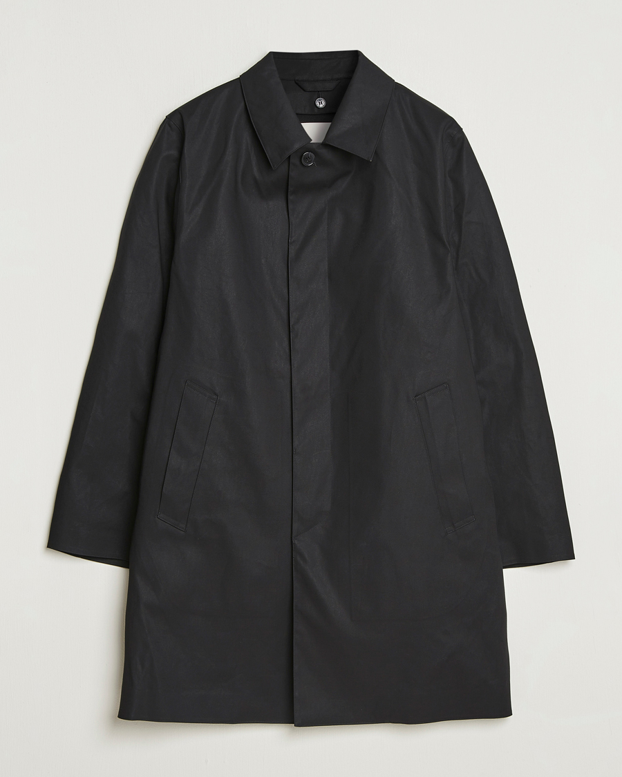 Herr | Jackor | Mackintosh | Dunoon Car Coat Black