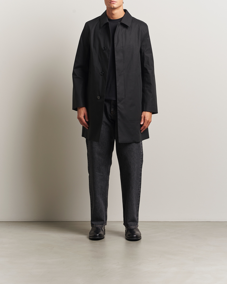 Herr | Jackor | Mackintosh | Dunoon Car Coat Black