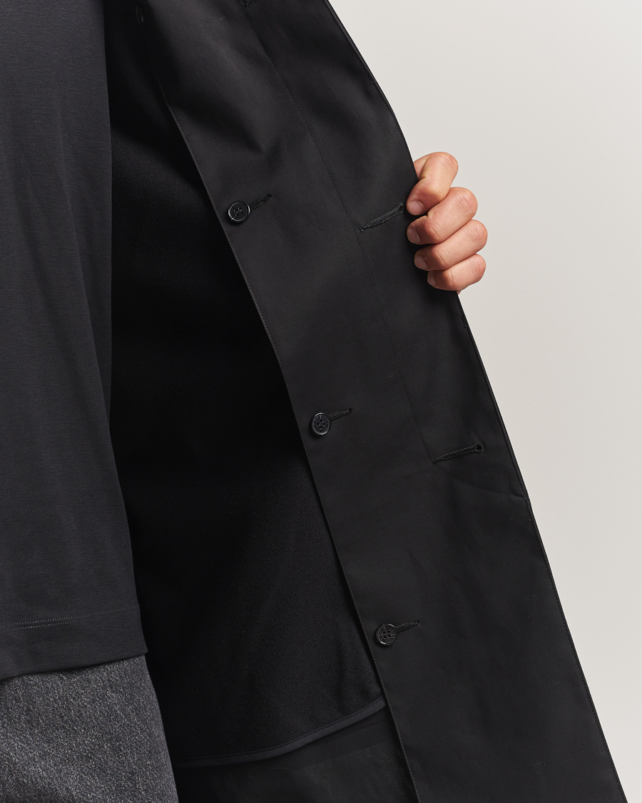 Herr | Jackor | Mackintosh | Dunoon Car Coat Black
