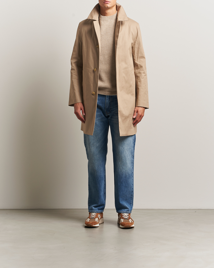 Herr | Jackor | Mackintosh | Dunoon Car Coat Fawn