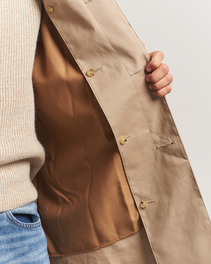 Herr | Jackor | Mackintosh | Dunoon Car Coat Fawn