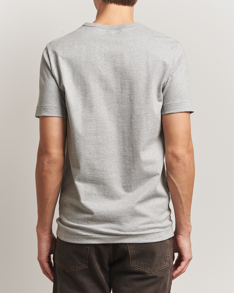 Herr | T-Shirts | Merz b. Schwanen | Classic Fit Sturdy T-Shirt Grey Melange