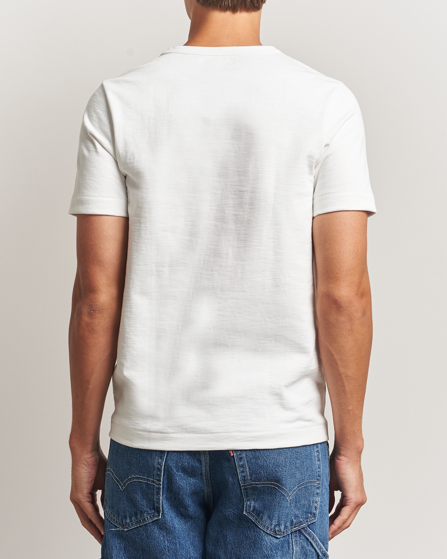 Herr | T-Shirts | Merz b. Schwanen | Relaxed Fit Loopwheeled Heavy T-Shirt White