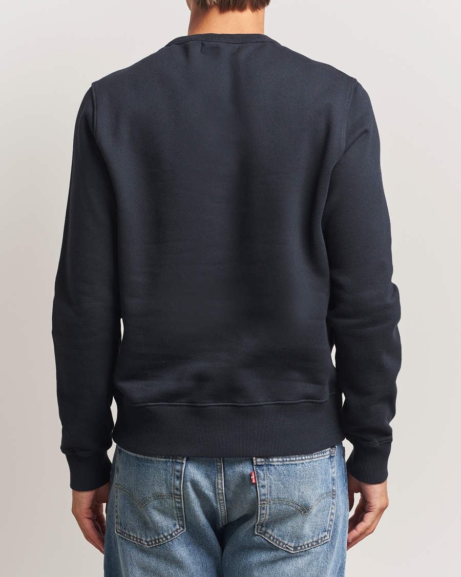 Herr | Tröjor | Merz b. Schwanen | Relaxed Fit Vintage Cotton Sweatshirt Charcoal