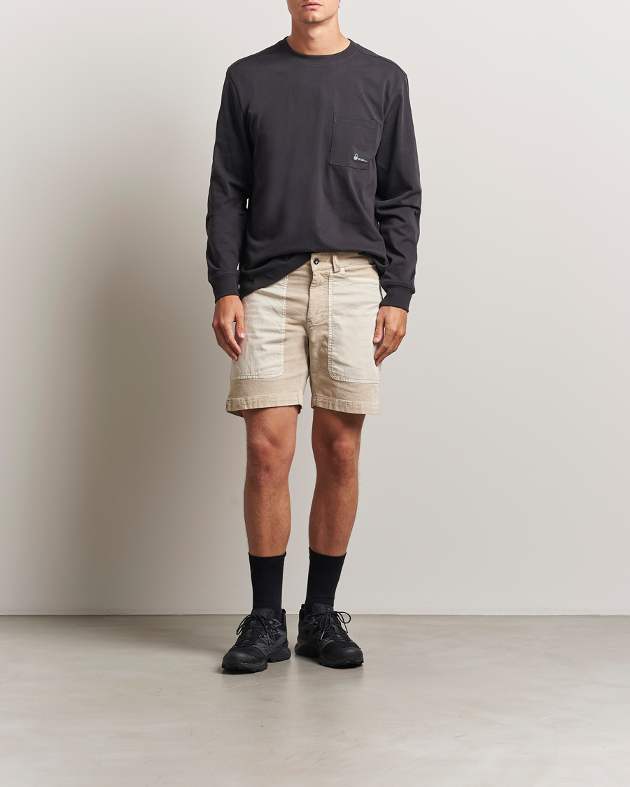 Herr | Shorts | Sail Racing | Blocked Corduroy Shorts Feather Grey