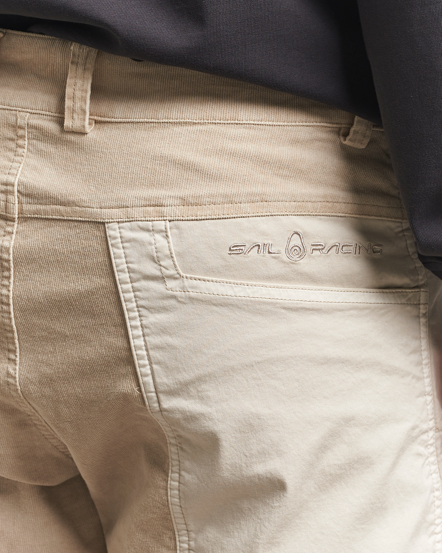 Herr | Shorts | Sail Racing | Blocked Corduroy Shorts Feather Grey