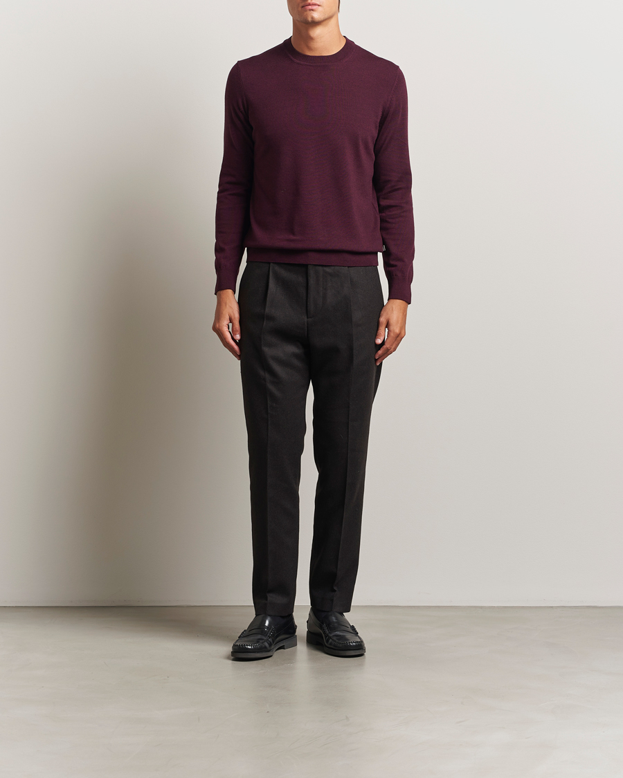 Herr | Byxor | NN07 | Bill Wool Pleated Trousers Brown
